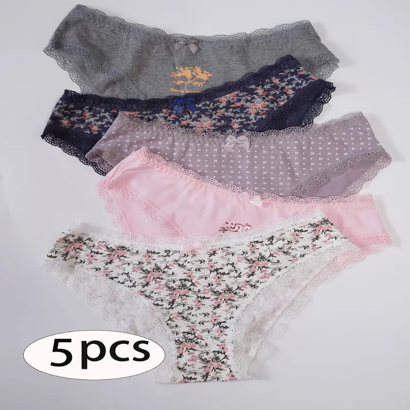 5-Pack Women's Cotton Underwear
